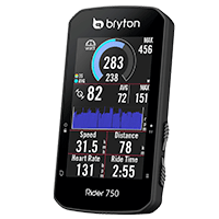 Interface performance - Bryton Rider 750