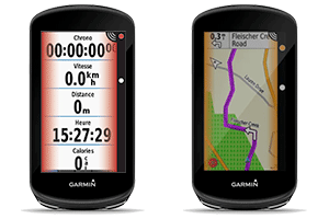 Affichage du Garmin Varia sur le Garmin Edge 1030 Plus