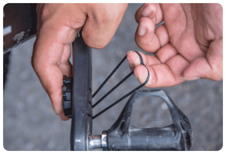 Installation du capteur de cadence Garmin