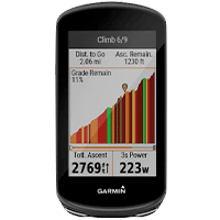 ClimbPro sur l'Edge 1030 Plus