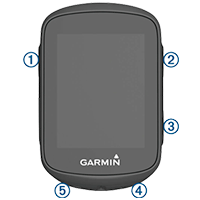 Boutons du Garmin 130 Plus