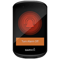 Alarme sur le Garmin Edge 830