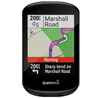 Guidage et indications sur le Garmin Edge 830