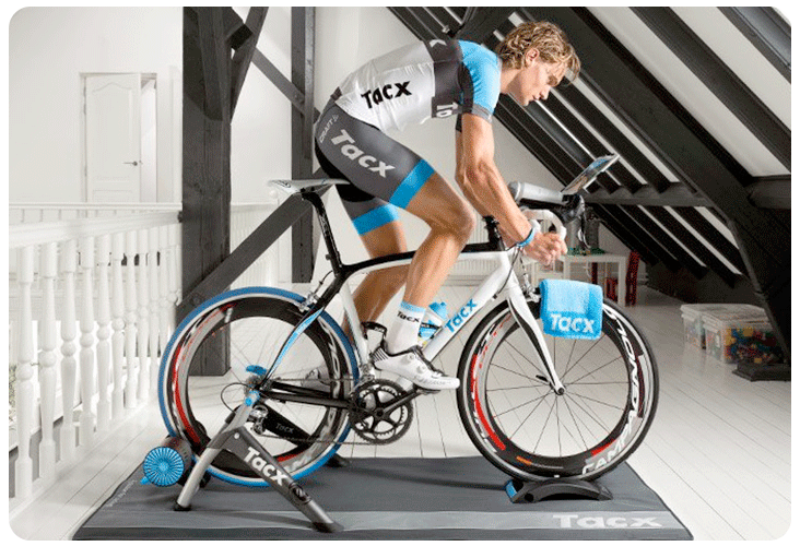 Home trainer à pneu Tacx