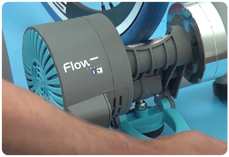 Réglage du rouleau sur le Tacx Flow Smart T2240