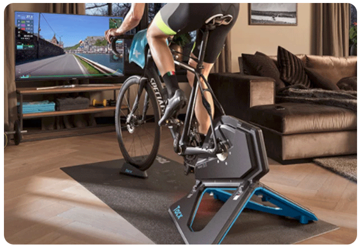 Entraînement en intérieur avec le NEO 2T Smart de chez Tacx