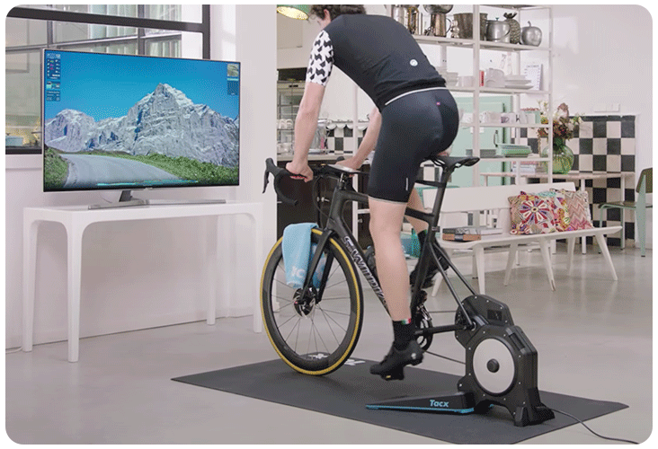 Utilisation en intérieur du Tacx Flux 2 Smart T2980 