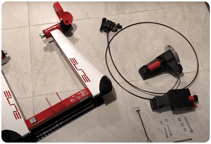 Home trainer Elite Novo Force démonté