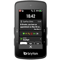 Écran du Bryton Rider 750 SE