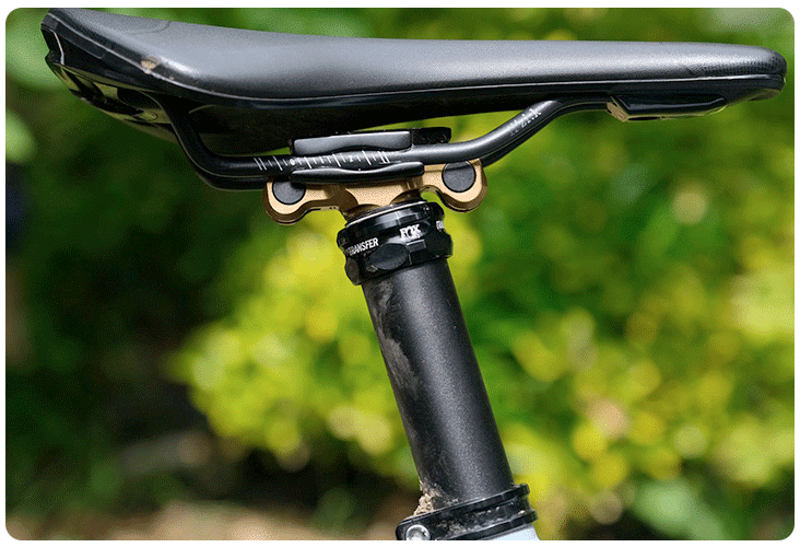 Tige de selle télescopique de chez Fox Racing Shox