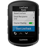 Garmin Edge 540 LiveTrack