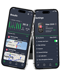 Application Bryton Active compatible avec le Rider S500