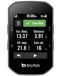 Enregistrement automatique de vos performances sur le S500