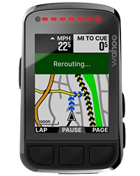 Re-calcul d'itinéraire sur le Wahoo Elemnt Bolt V2