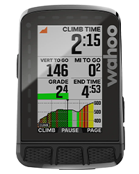 Fonctionnalité Summit intégré au Wahoo Elemnt Roam V2 