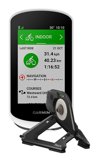 Home-trainer avec le Garmin Edge Explore 2