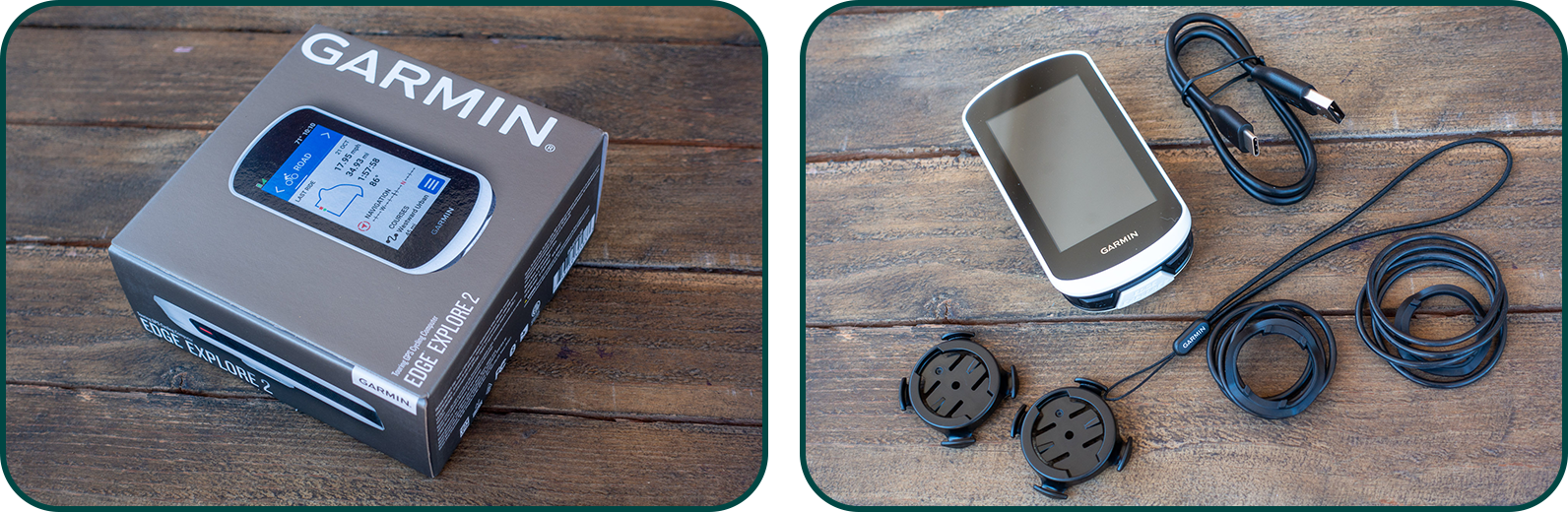 Unboxing du GPS Garmin Edge Explore 2 et de ses accessoires