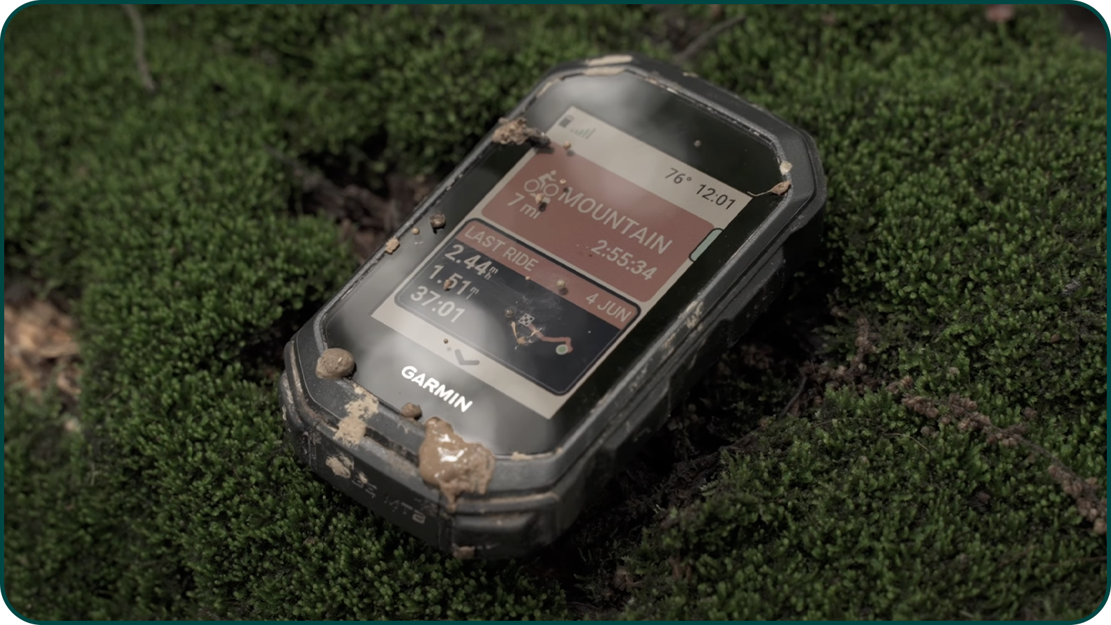 Verre Corning® Gorilla® Glass du Garmin Edge MTB