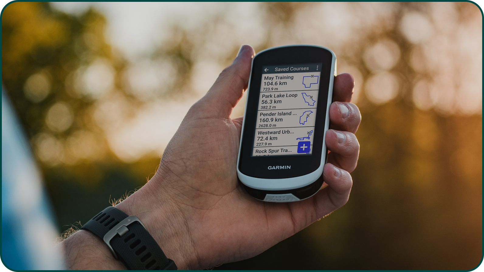 Utilisation d'un Garmin Edge Explore 2