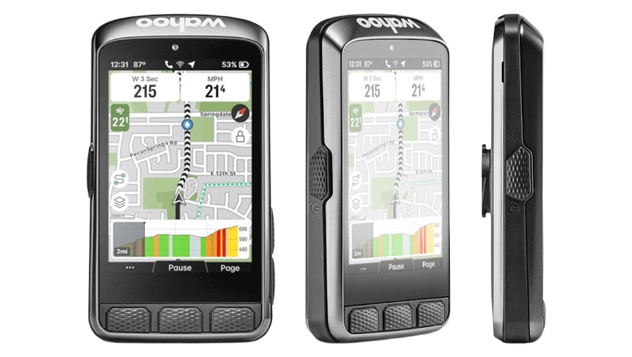 Vue à 90° du Wahoo Elemnt Ace