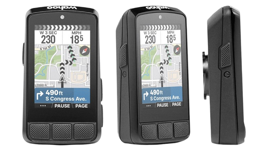 Vue à 90° du Wahoo Elemnt Bolt 3