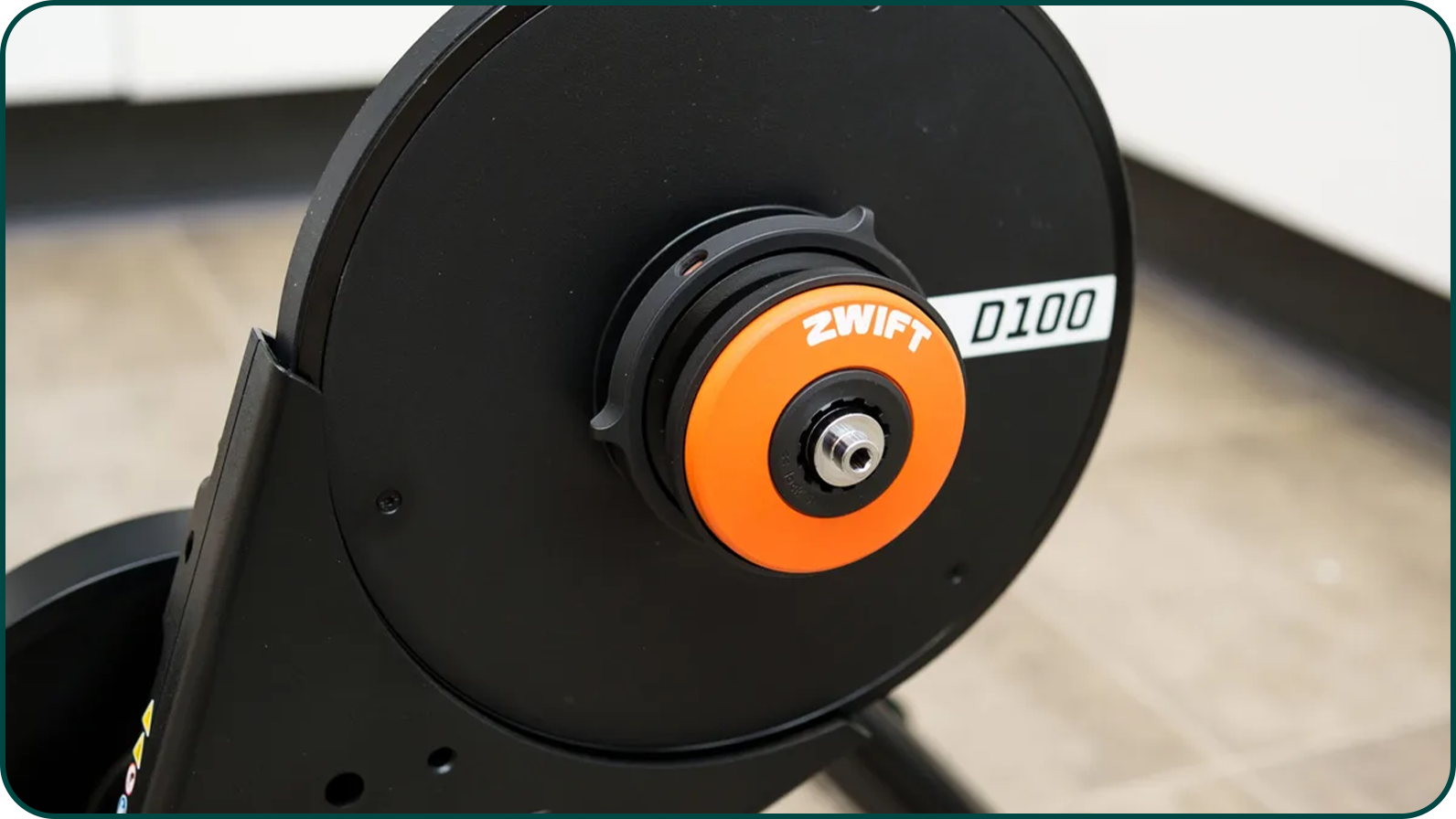 Zwift Cog pré-installé sur le Van Rysel D100