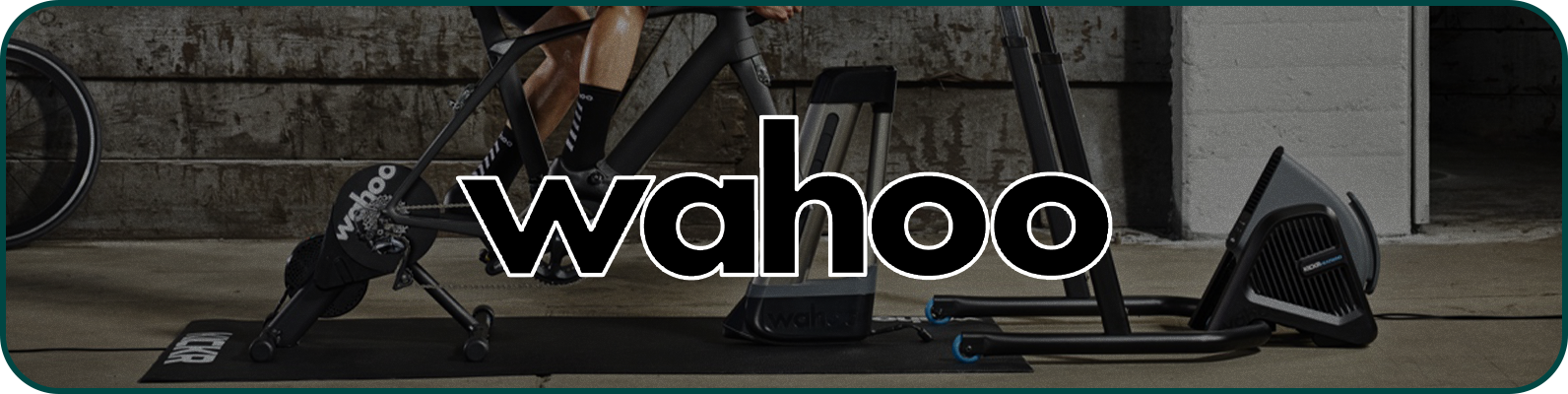 Bannière des home trainers Wahoo Fitness
