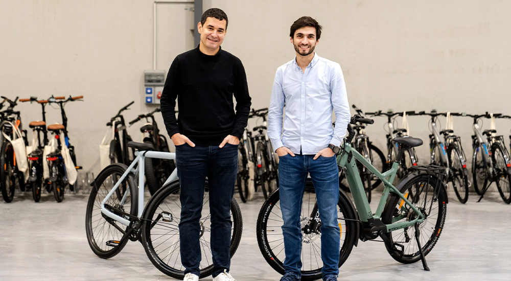 Les deux fondateurs de Upway lors d'une interview