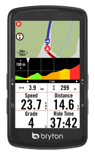 Climb Challenge 2.0 du Bryton Rider S810