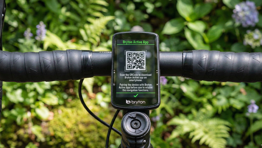 Configuration du Bryton Rider S810 avec l'application Bryton Active via le QR Code