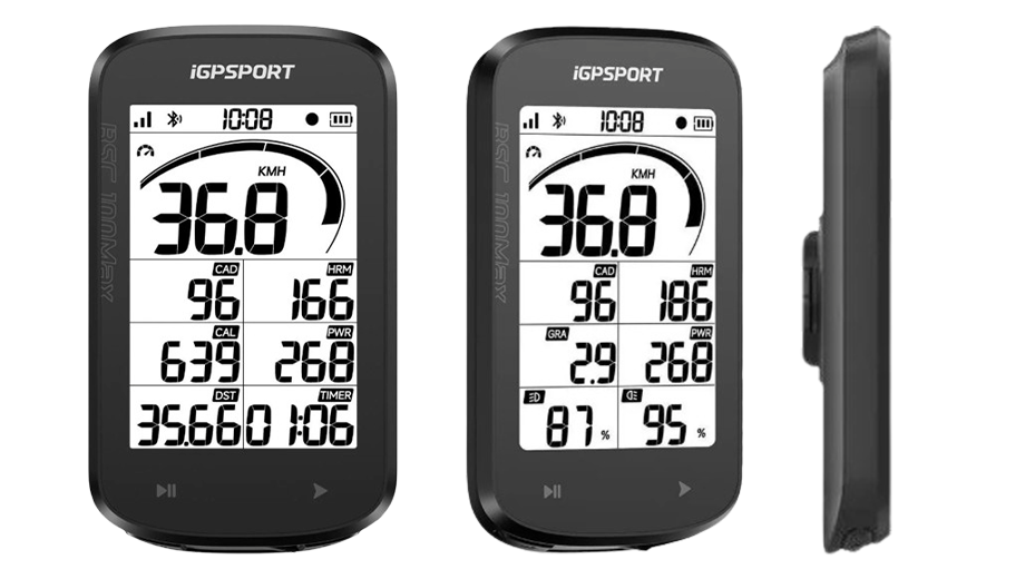 Vue à 90° du iGPSport BSC100MAX